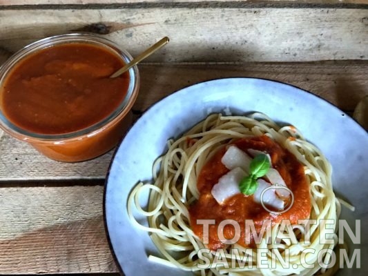 Rezept für leckere Tomatensauce