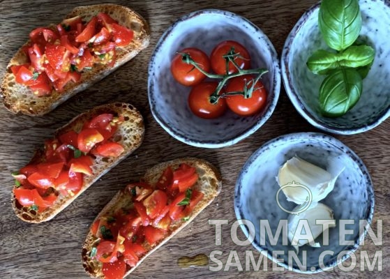 Leckere Bruschetta