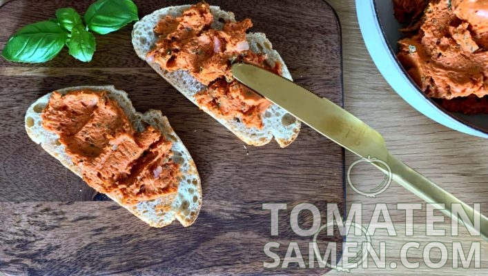 Rezept für leckere Tomatenbutter